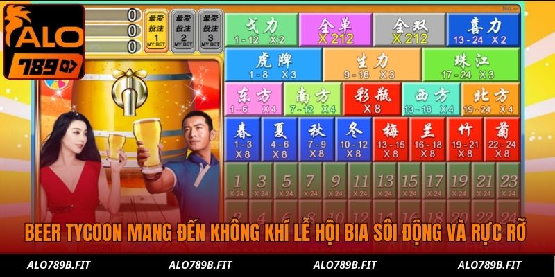 Beer Tycoon mang đến không khí lễ hội bia sôi động và rực rỡ